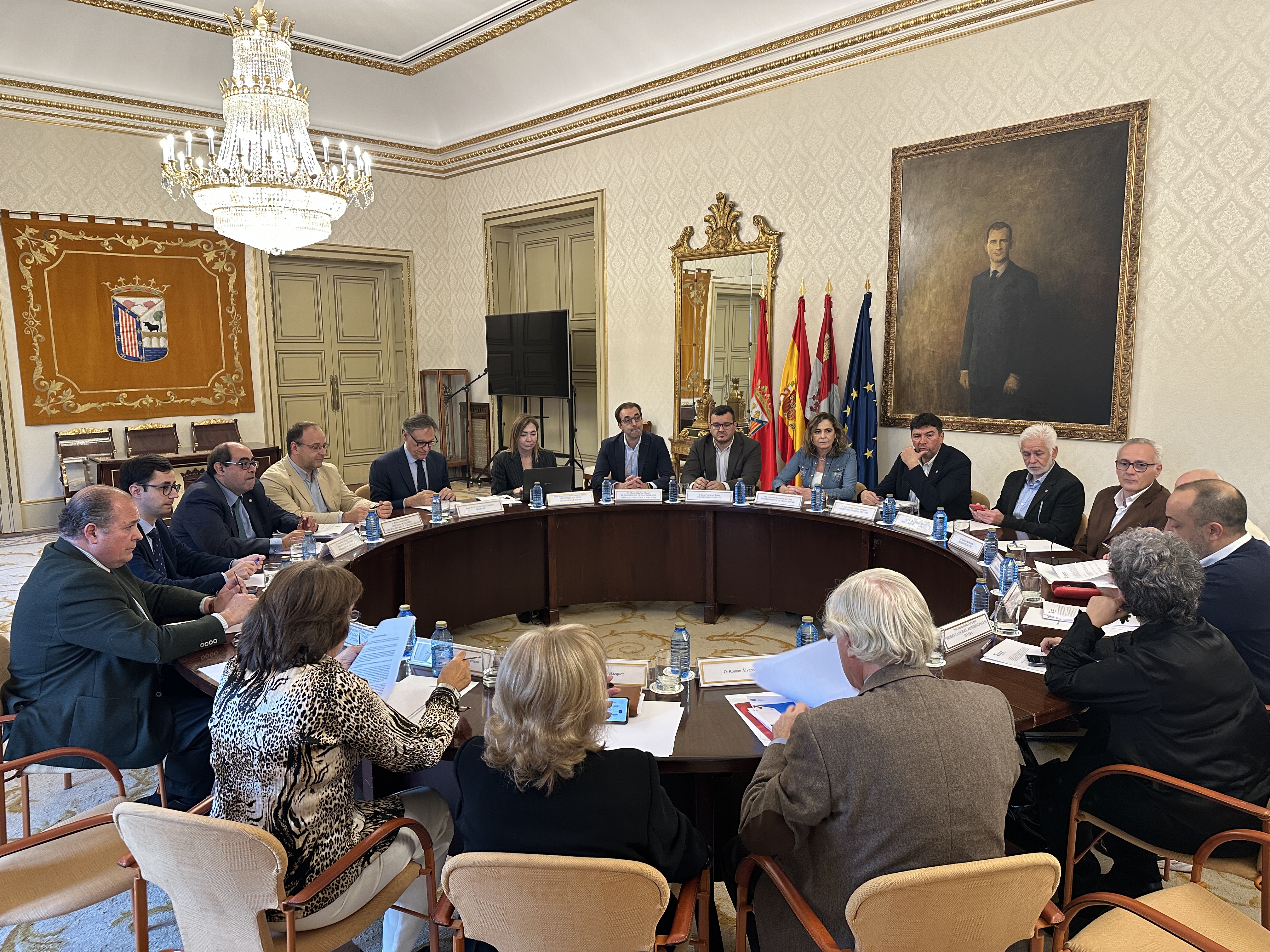 Reunión del Consejo de Ciudad de Salamanca.