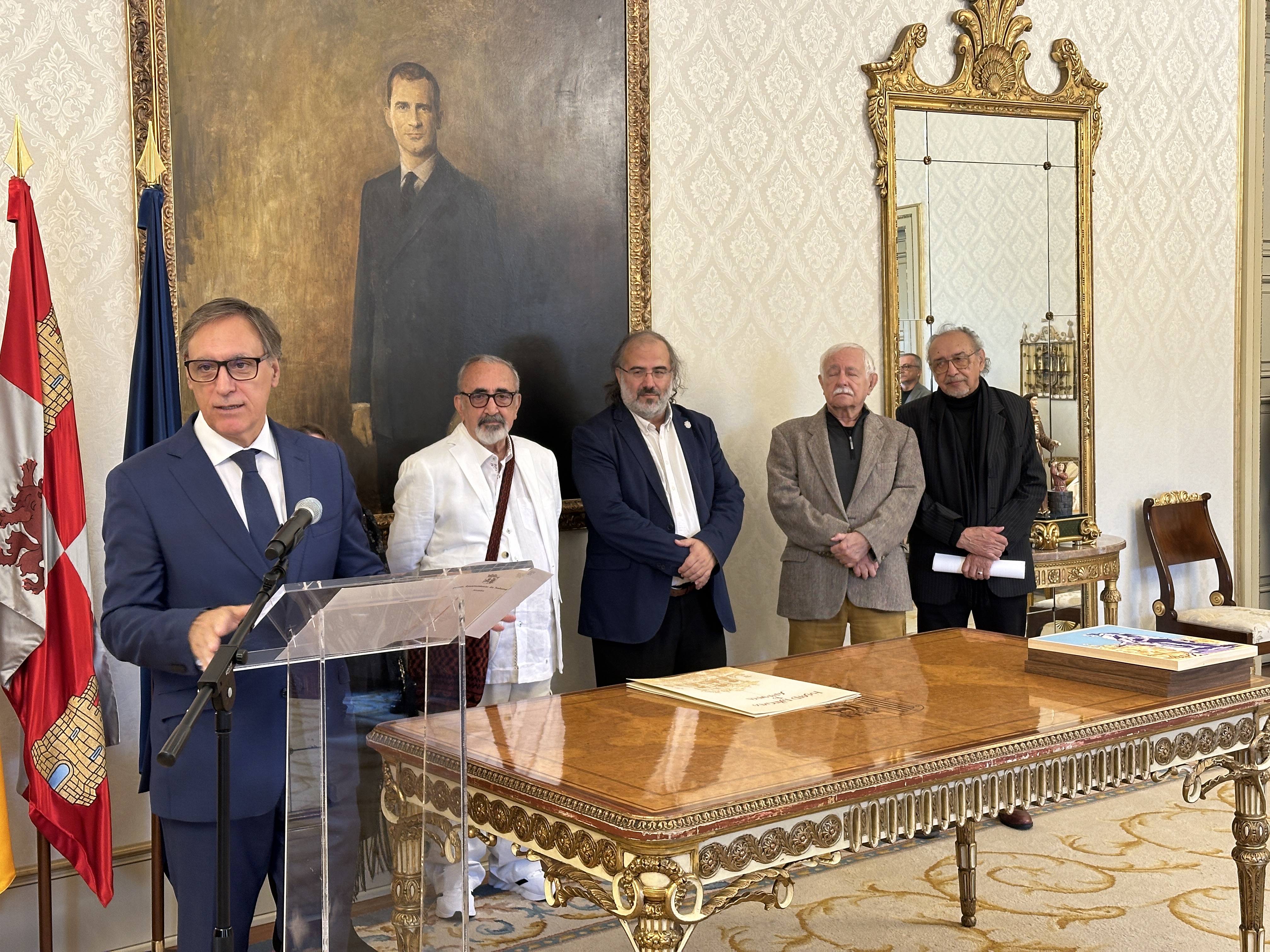 Recepción a los participantes en el XVII Encuentro de Poetas Iberoamericanos.