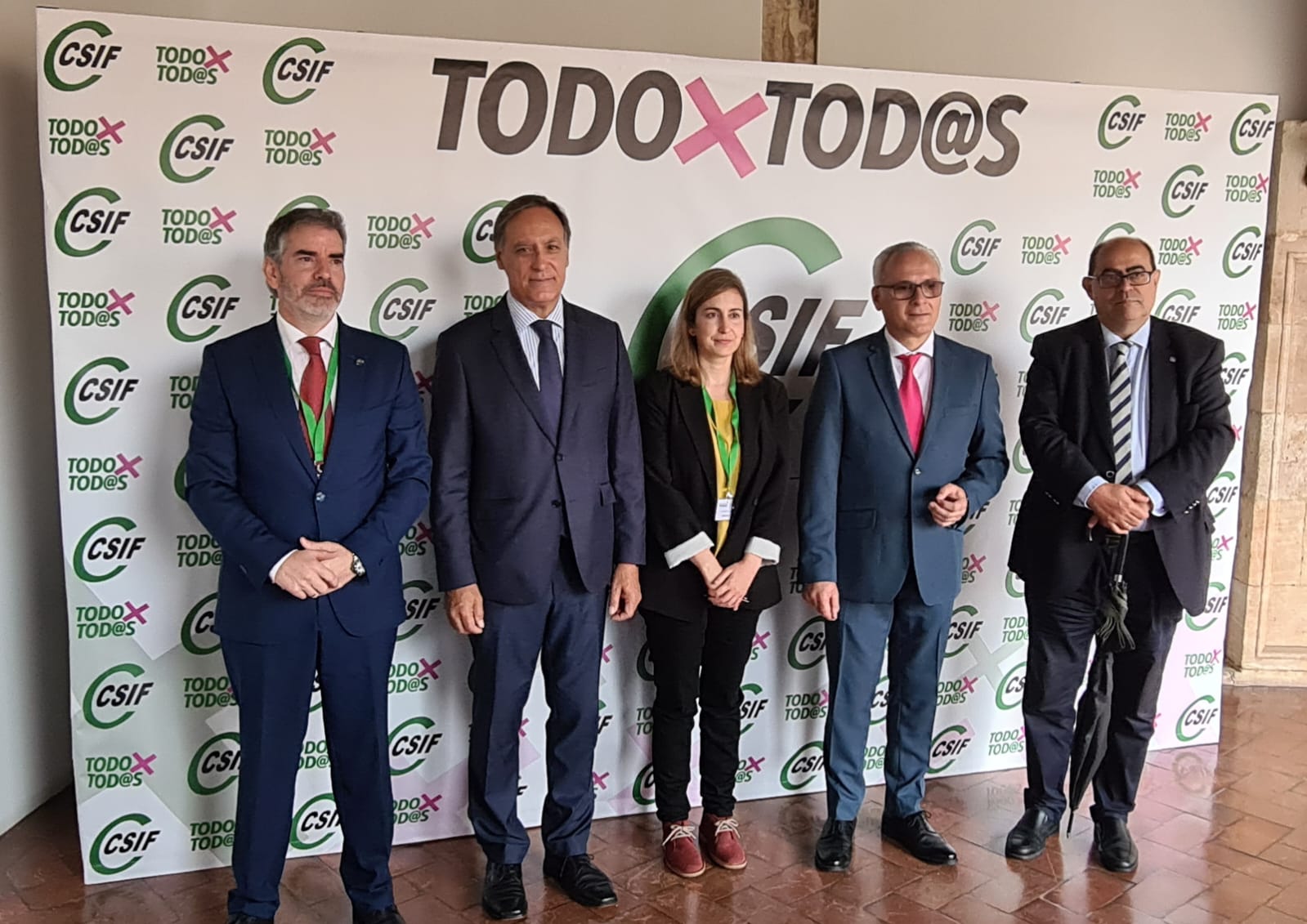 Carbayo participa en la apertura del IX Congreso Provincial de CSIF.