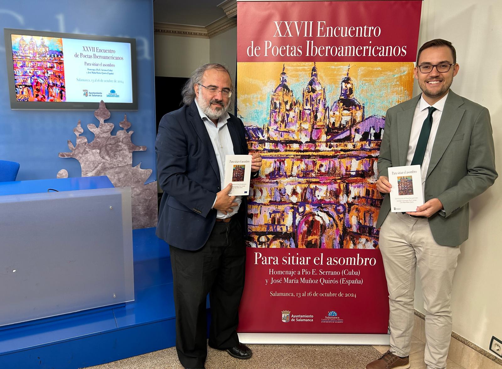 Presentación de la XXVII edición del Encuentro de Poetas Iberoamericanos.