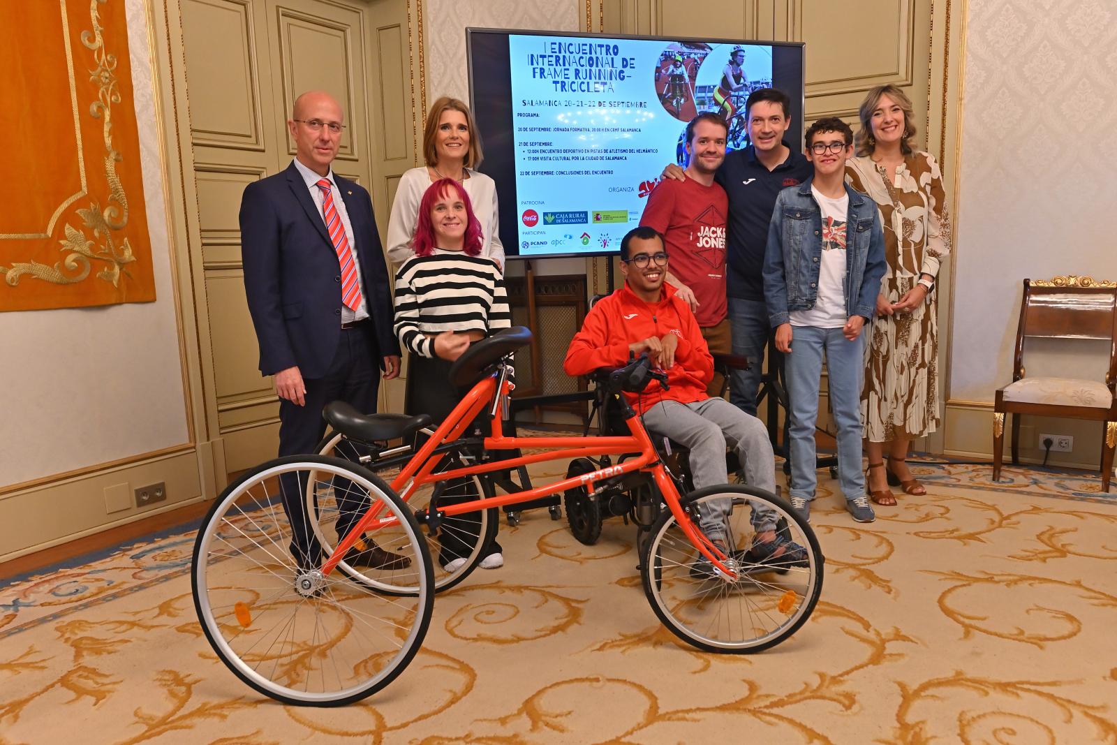 Salamanca acogerá el I Encuentro Internacional de Tricicleta para deportistas con discapacidad.