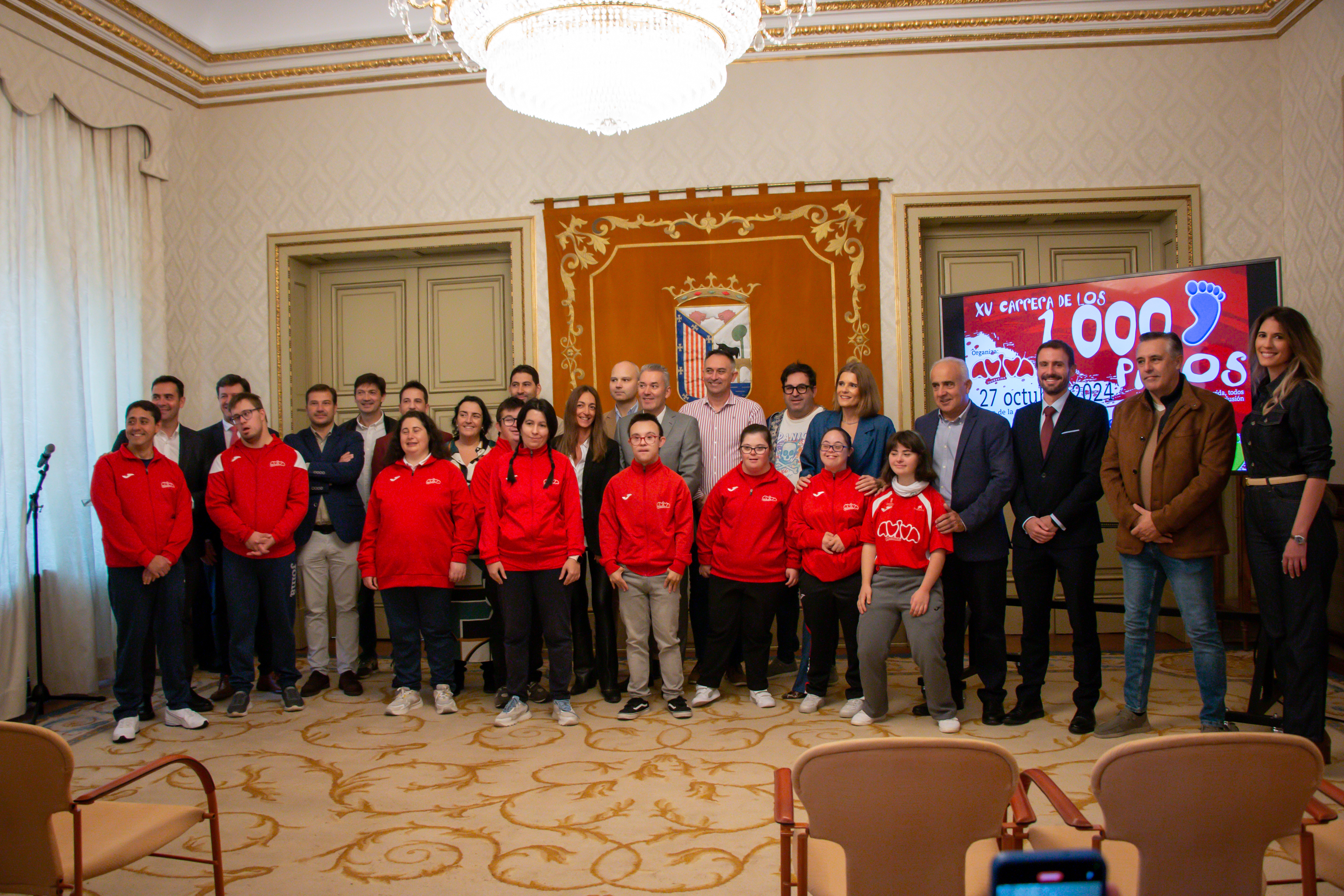 Presentación de la Carrera Popular y Solidaria de los Mil Pasos.