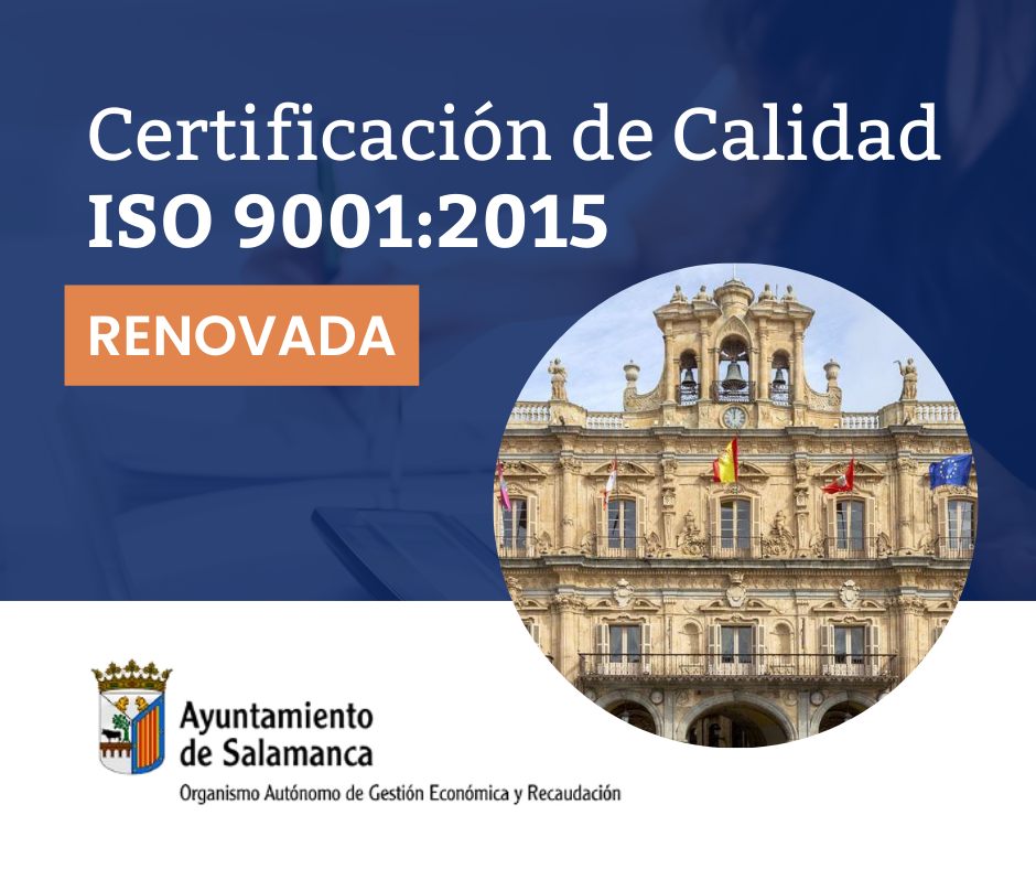 El OAGER renueva su certificación de calidad ISO 9001:2015