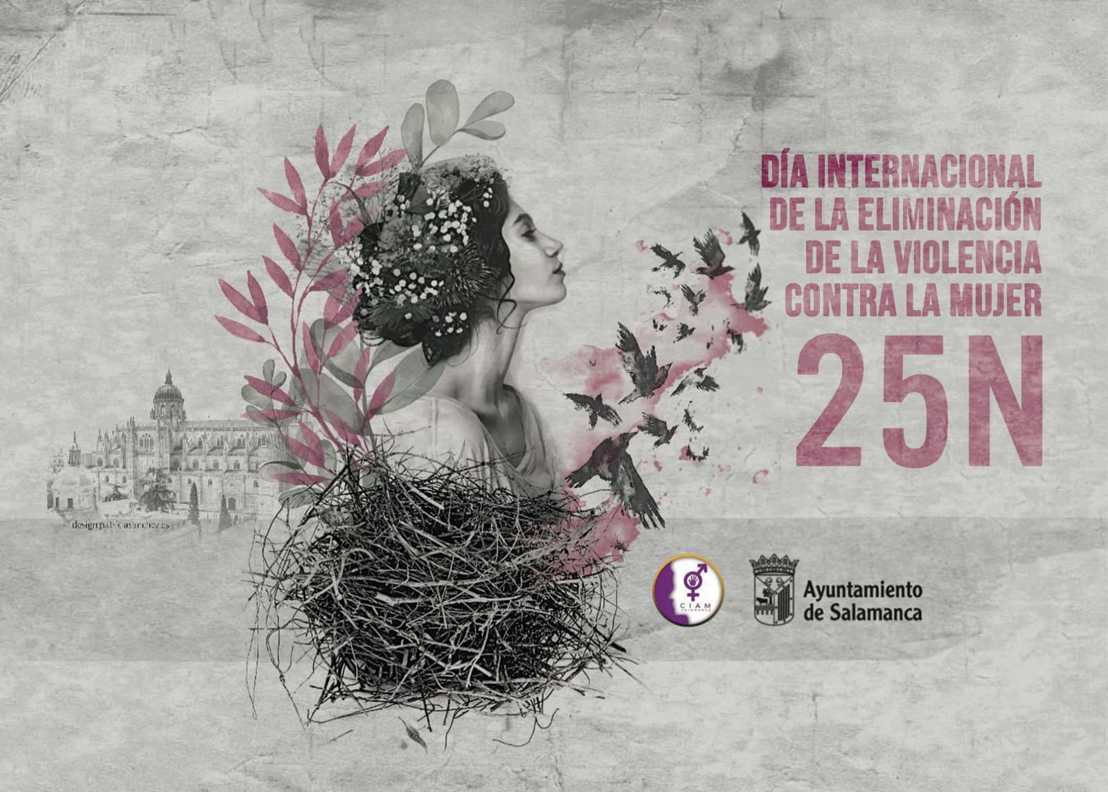 Cartel del Día Internacional de la Eliminación de la Violencia Contra la Mujer