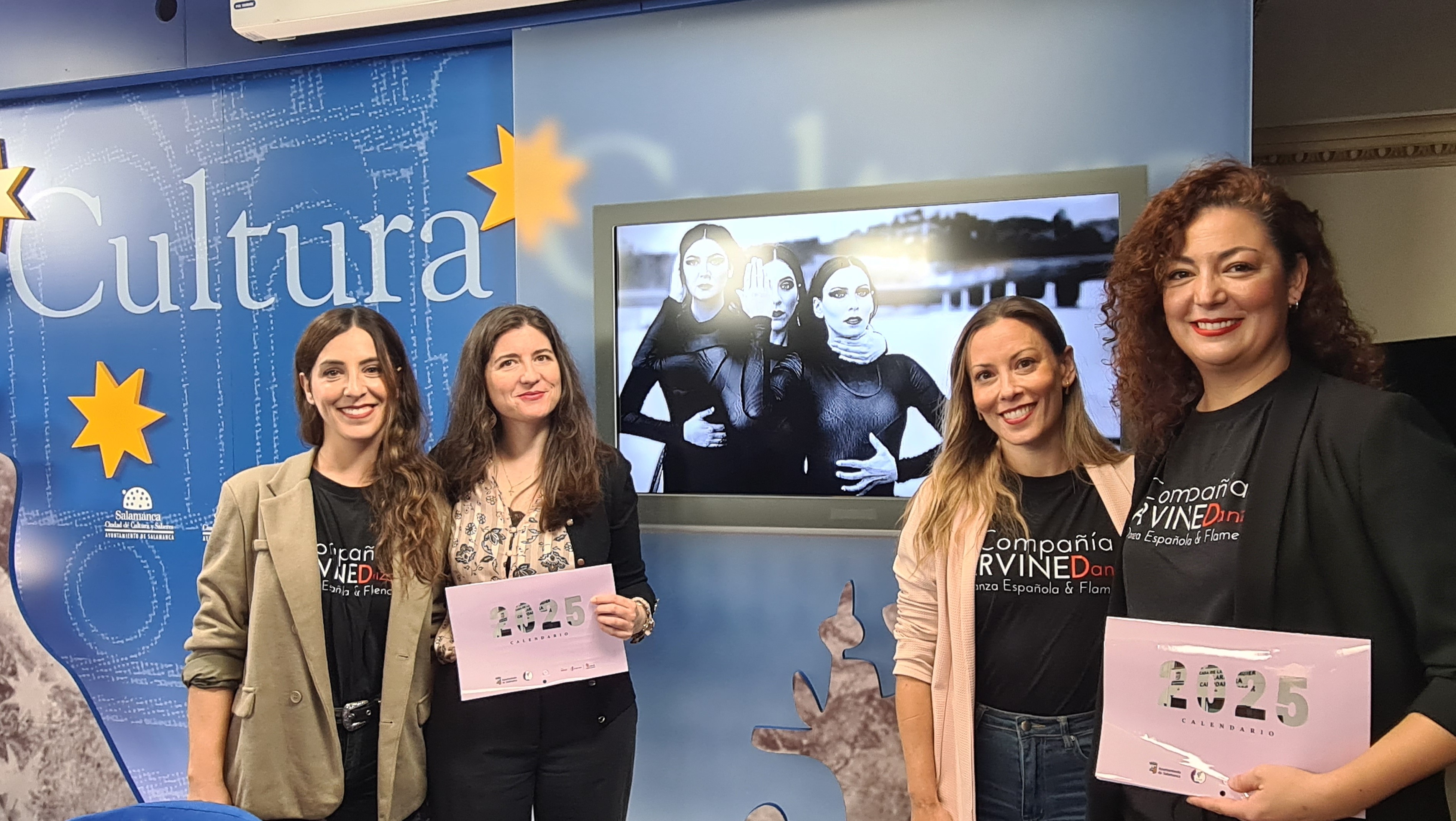 Lara Simón, Miryam Rodríguez, Nereida Garrote y Elysa López