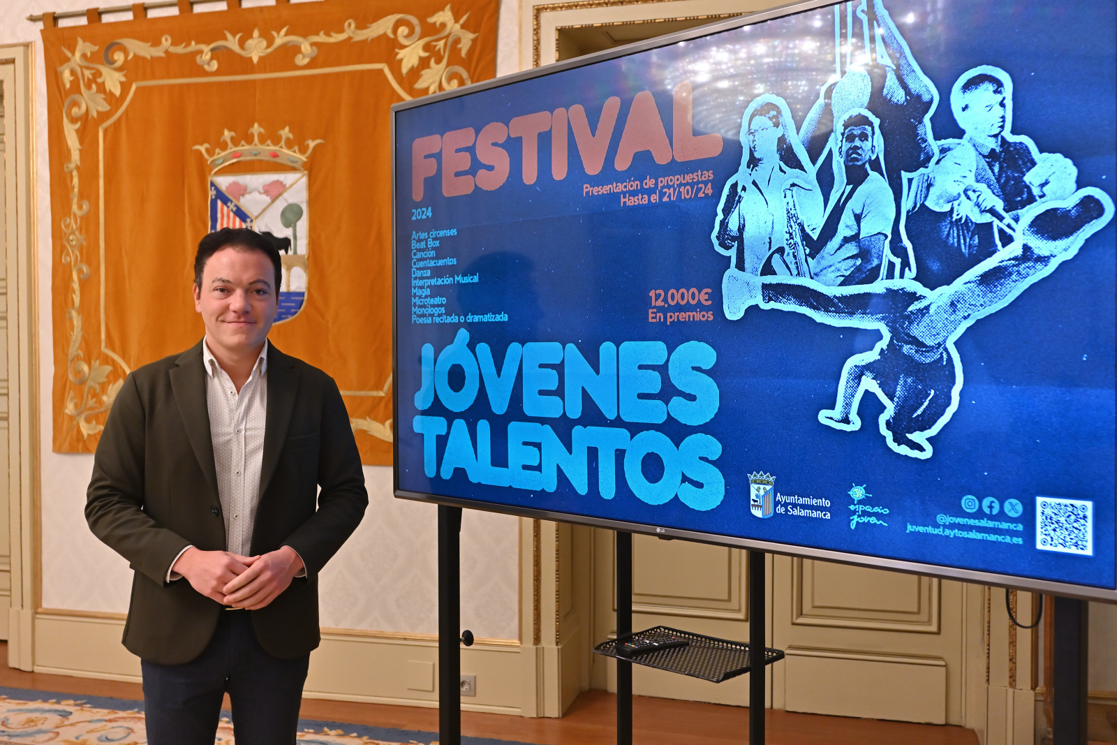 Presentación de la VII edición del Festival Jóvenes Talentos.