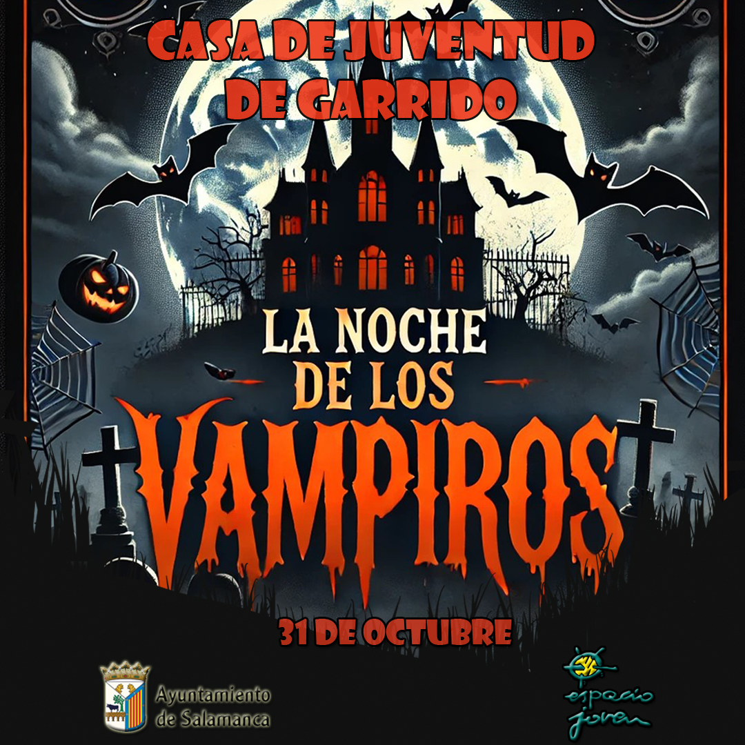 Cartel promocional de 'La noche de los vampiros'.