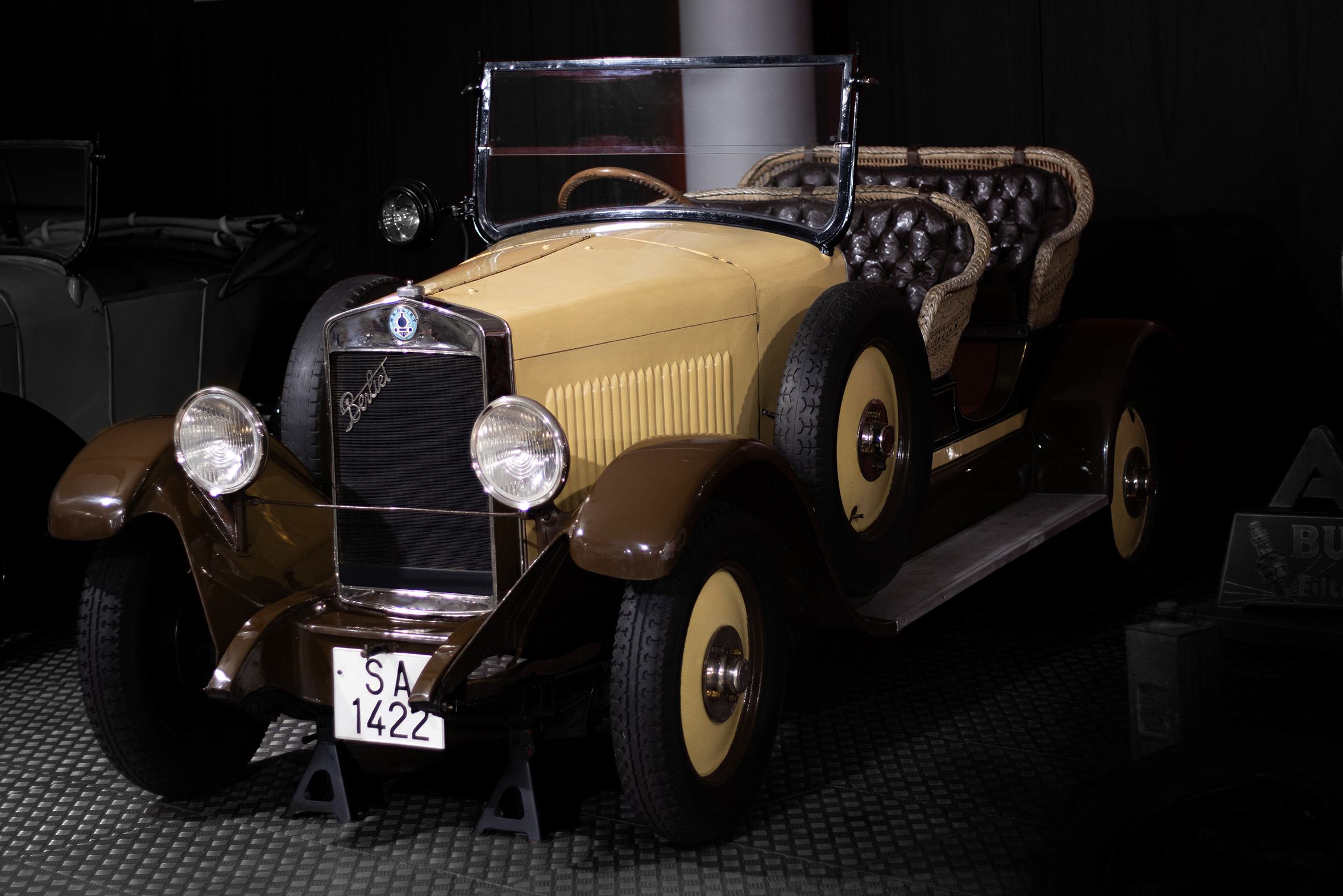 Berliet MGB-2 de 1926 que expone el Museo de Historia de Automoción