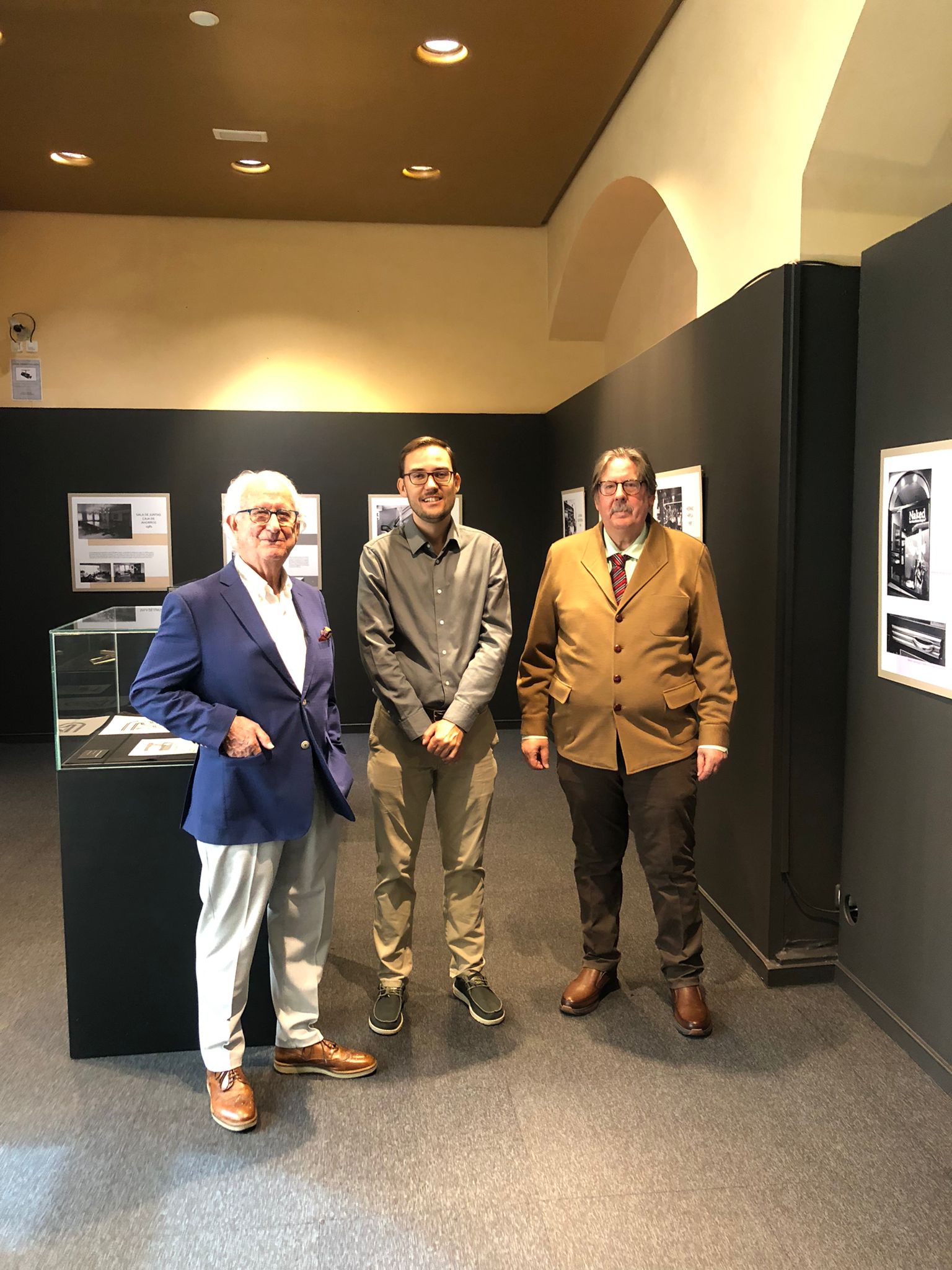 Inauguración de un nueva exposición temporal en el Museo del Comercio.