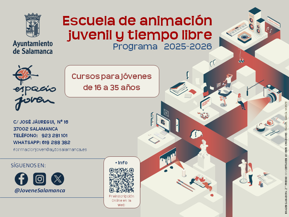 Escuela Animación Juvenil y Tiempo Libre 2025 - 2026
