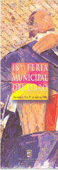 18ª Feria Municipal del Libro 1998