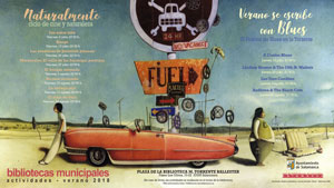 Programa Verano 2018. cine y blues