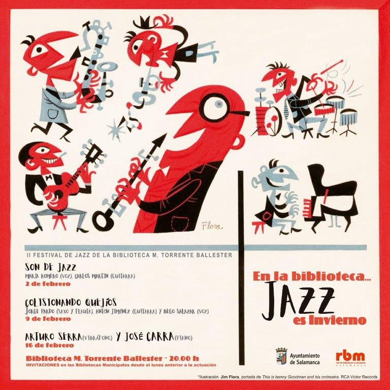II Festival En la BIBLIOTECA  JAZZ es invierno