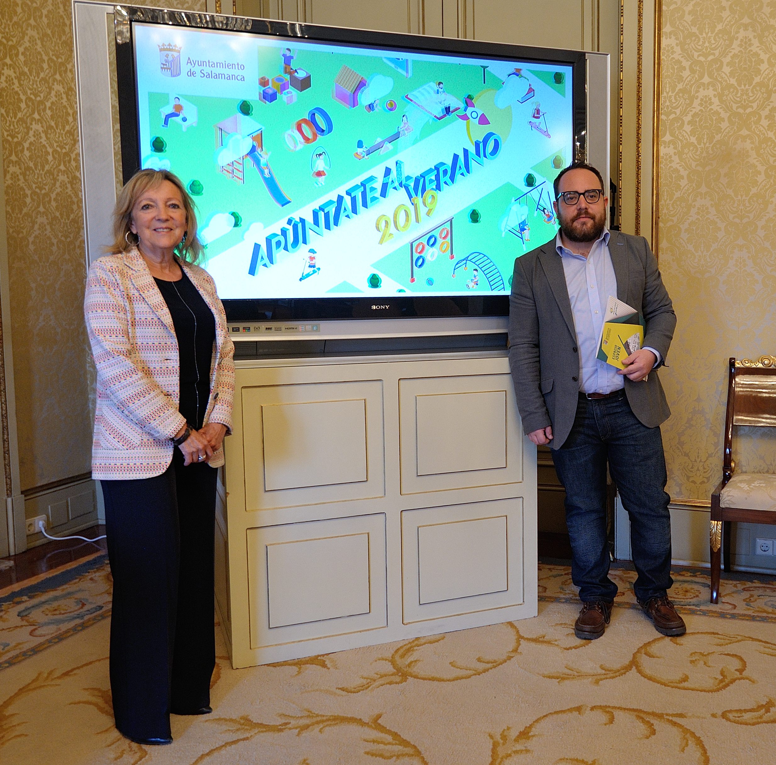 Un momento de la presentacion de la Campana de Verano 2019