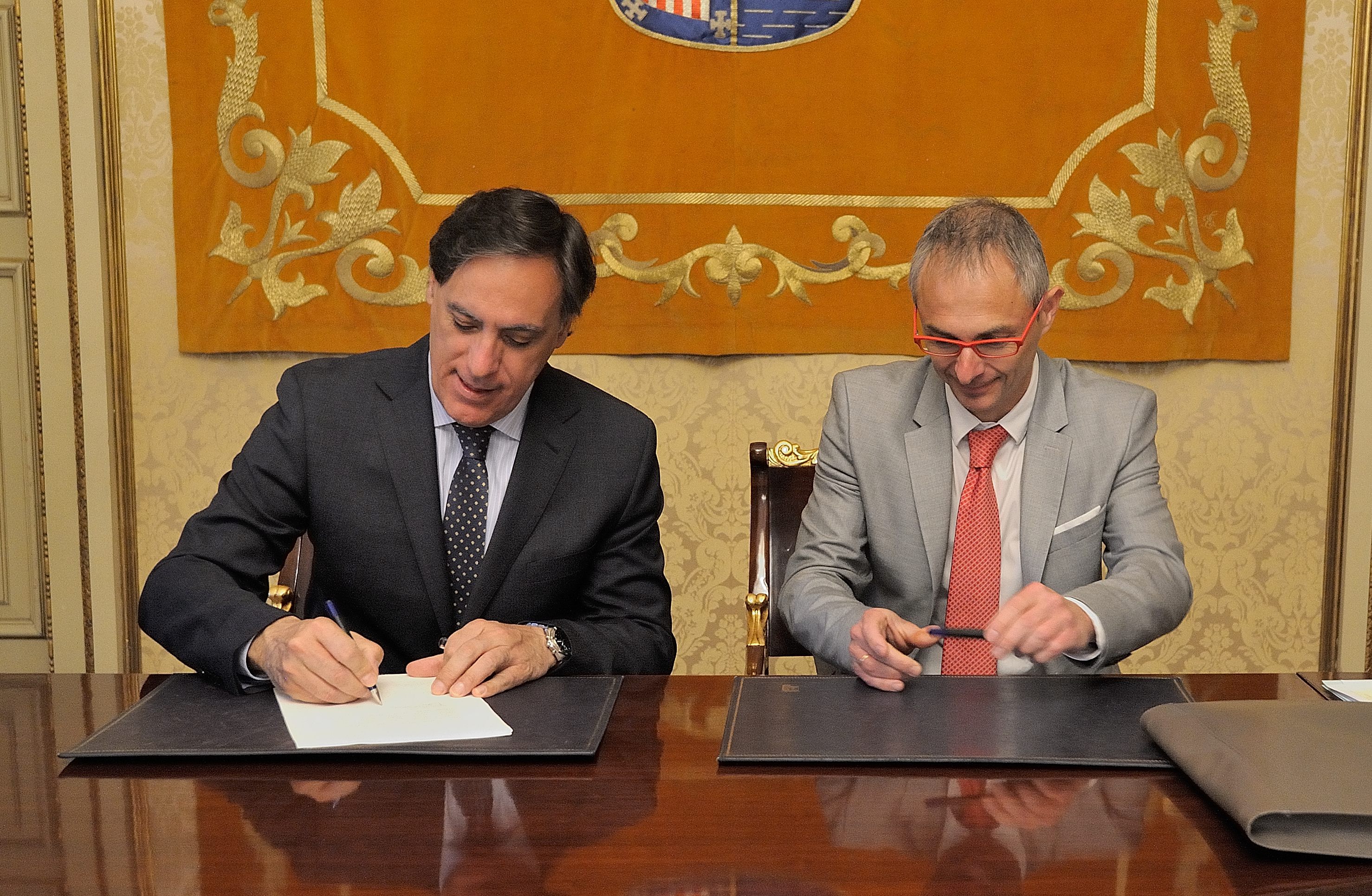 El alcalde de Salamanca y el rector de la USAL