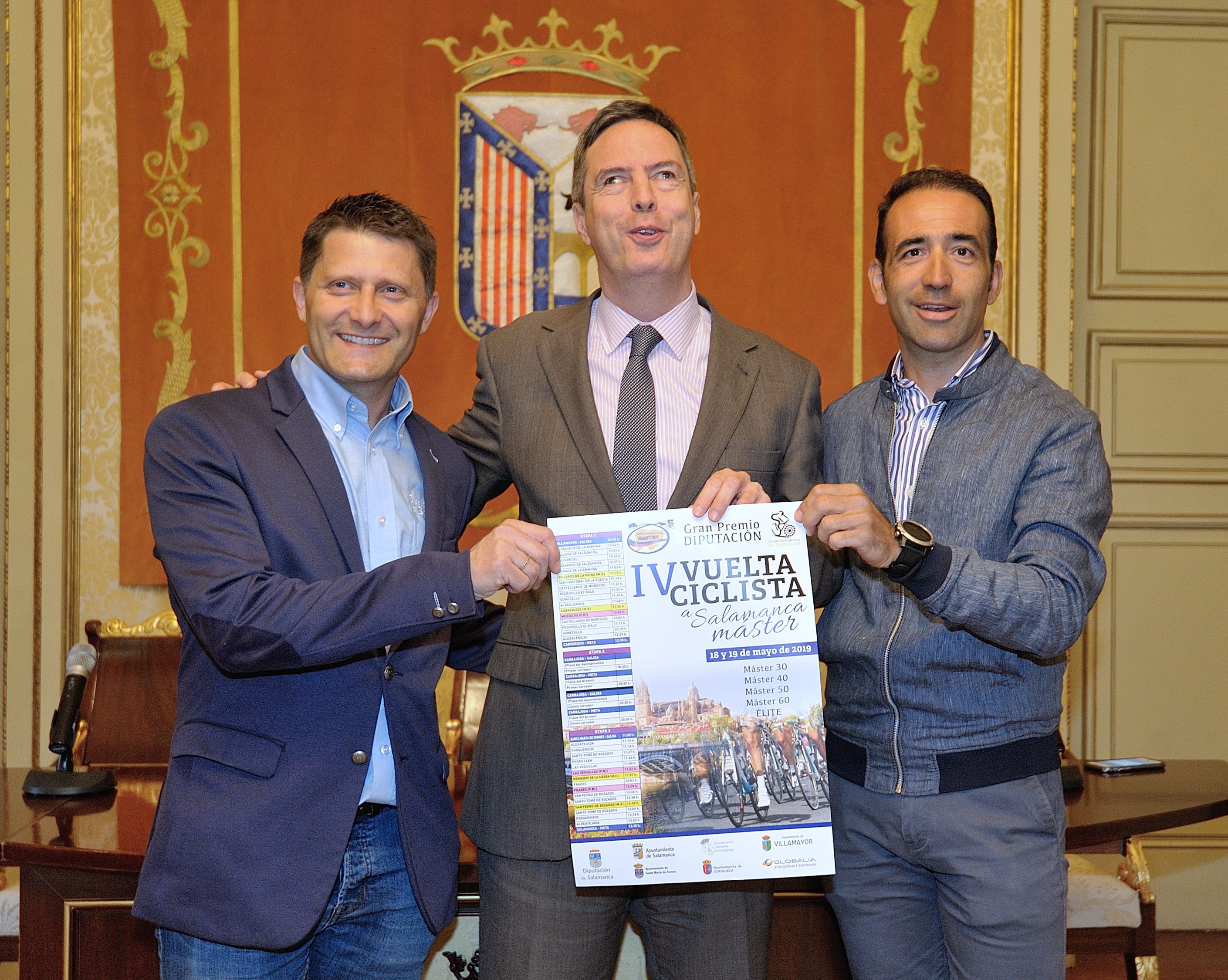 Un momento de la presentacion del evento deportivo