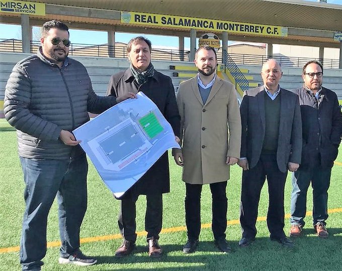 Presentacion de la reforma del campo de futbol Reina Sofia