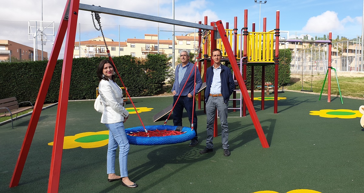 La concejala de Parques y Jardines  Miryam Rodriguez