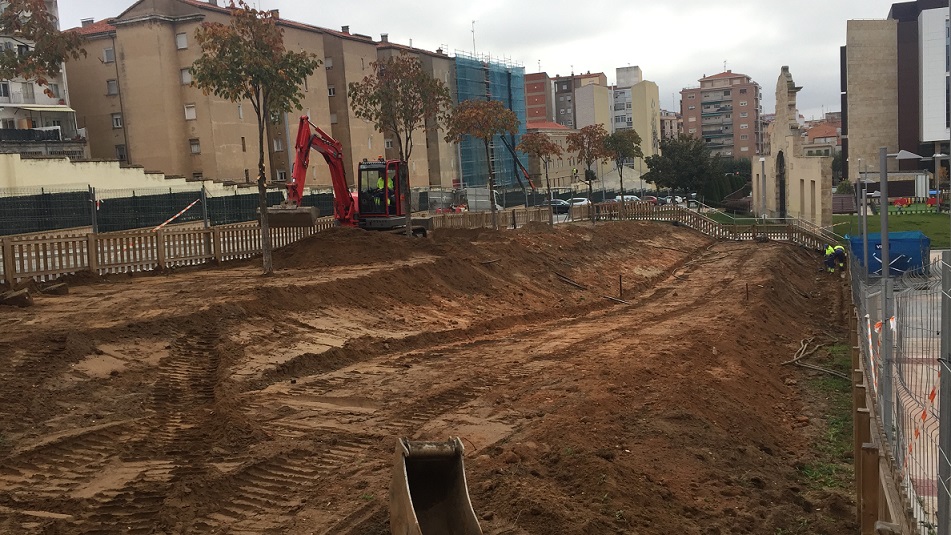 Trabajos en la zona para perros de la Plaza de la Concordia
