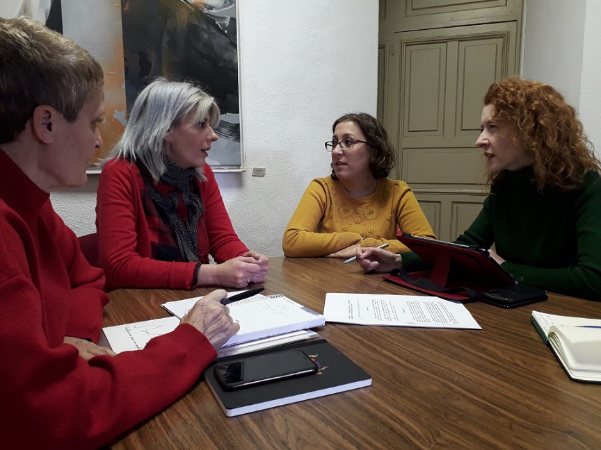 Reunion de Ana Suarez con la Asociacion Beatriz de Suabia
