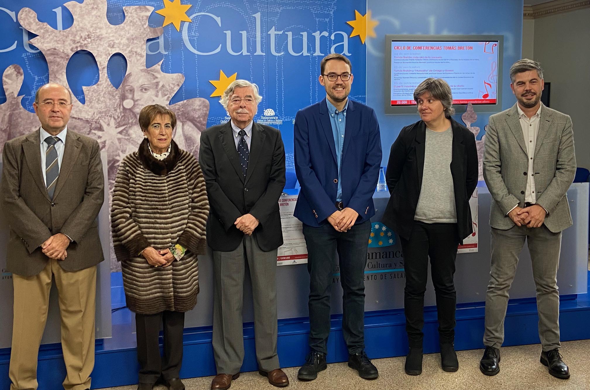 Presentacion del ciclo de conferencias sobre el musico salmantino Tomas Breton