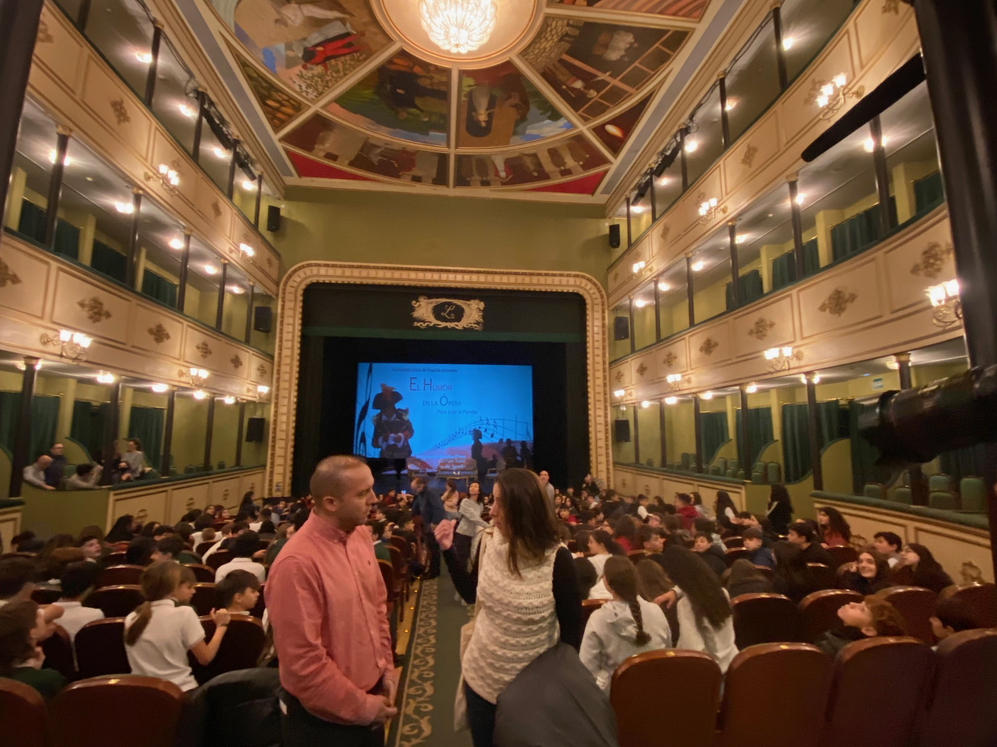 Concierto didactico  El humor en la opera  en el Teatro Liceo