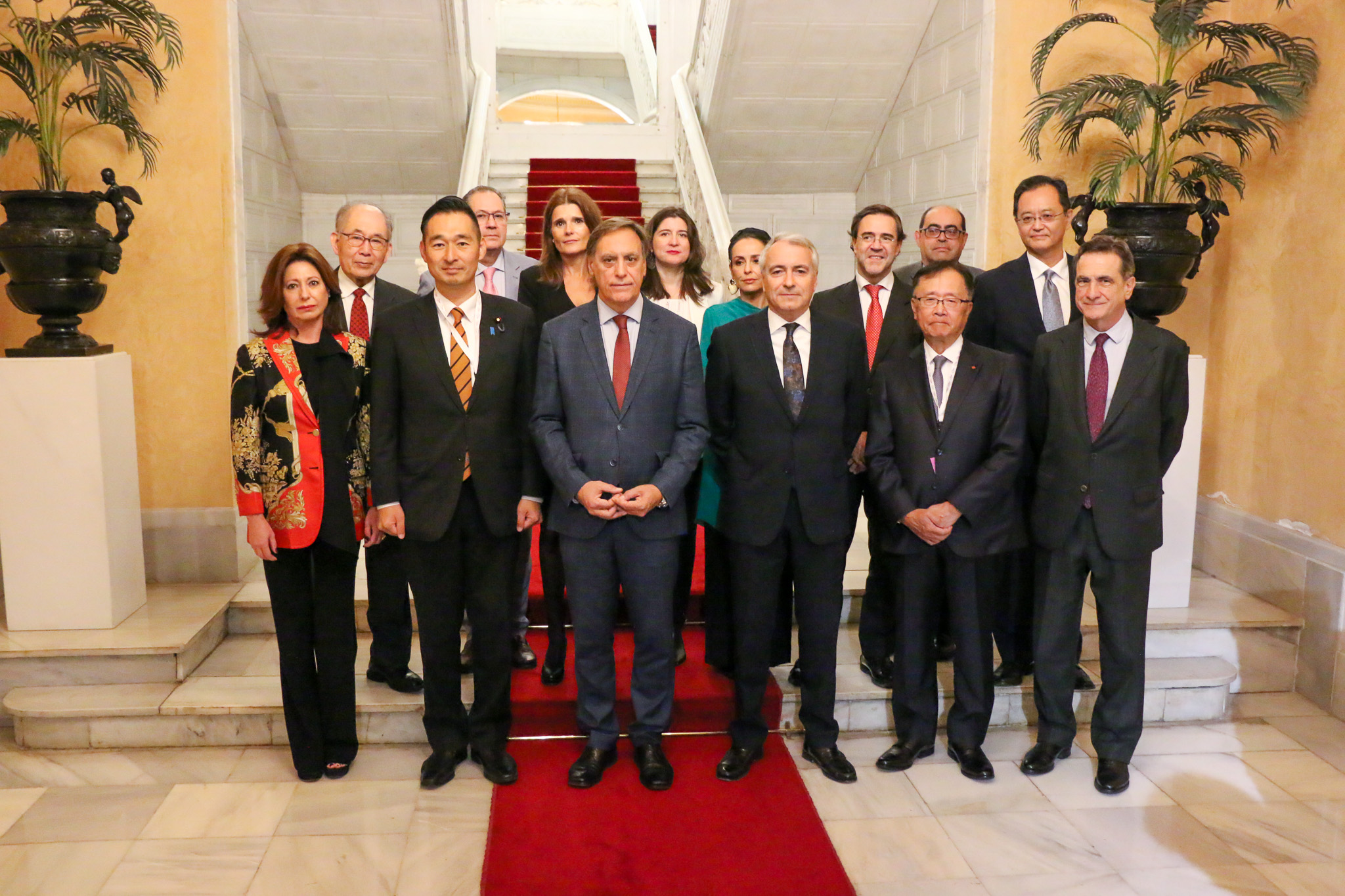 Recepcion a los participantes del XXIII Foro Espana Japon