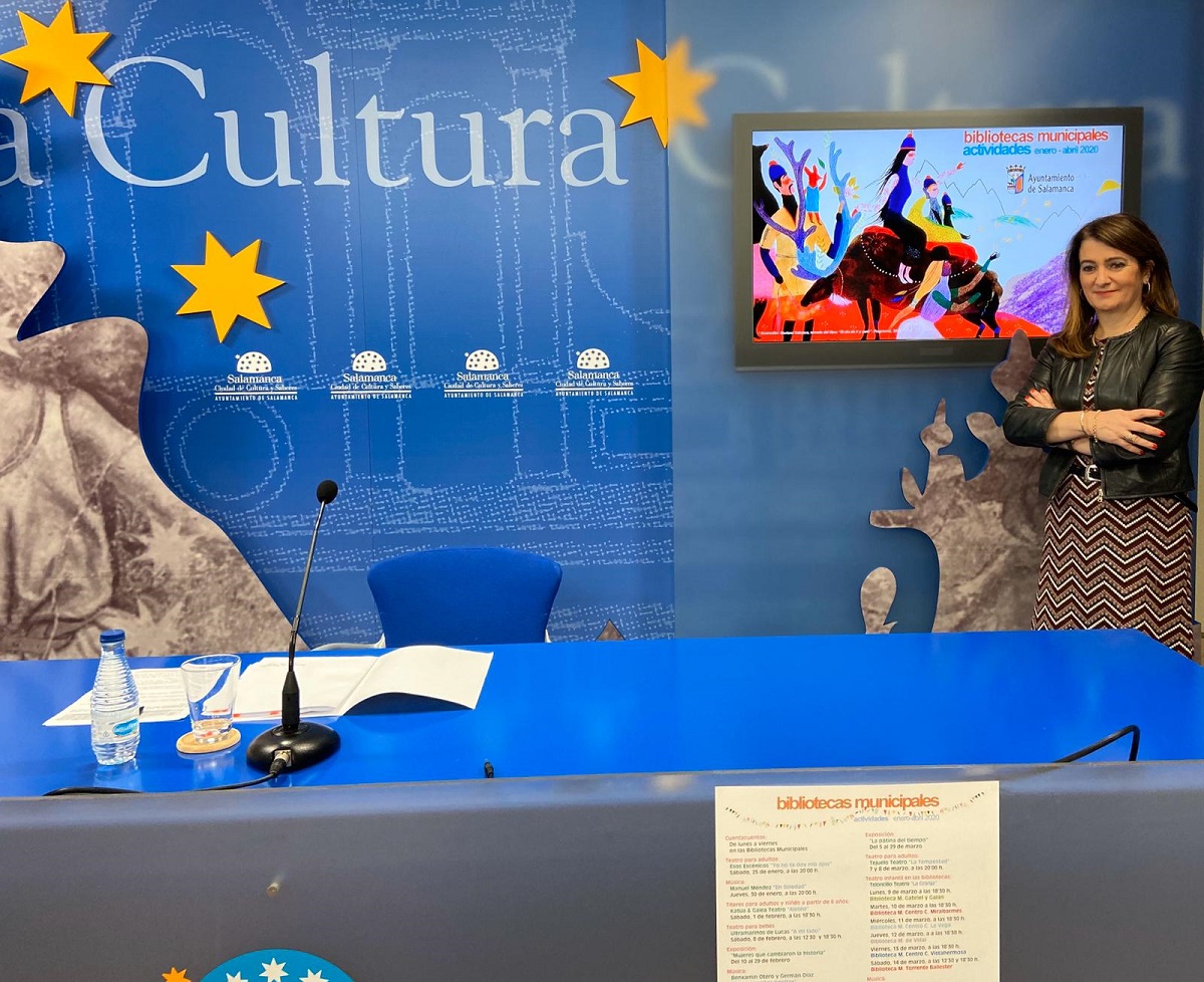 La concejala de Educacion  Maria Victoria Bermejo