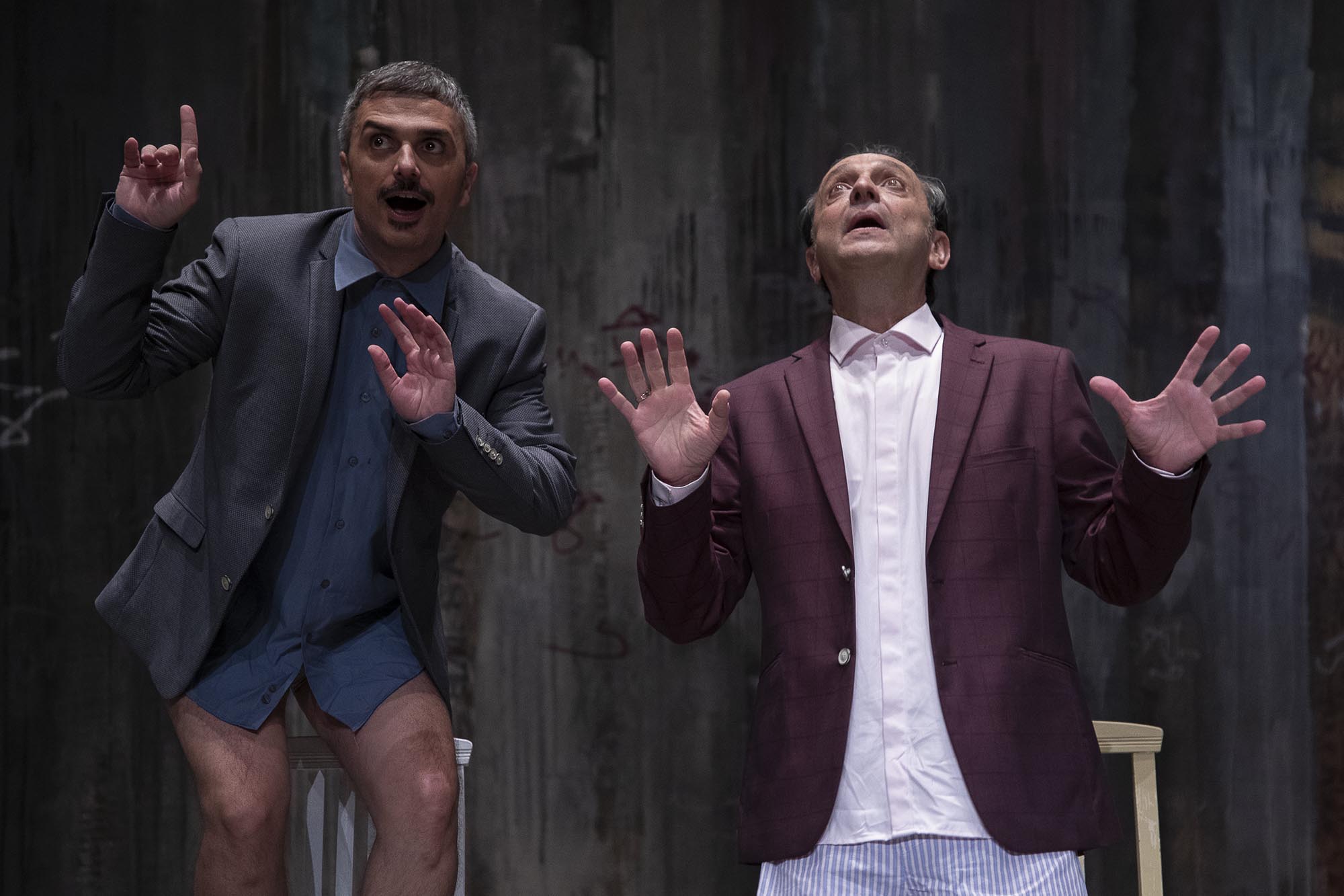 La compania Morfeo representa este sabado la obra  Strip-Tease  en el Teatro Liceo
