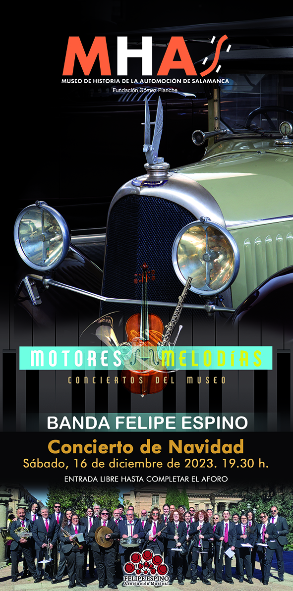 Concierto  Motores y Melodias  en el Museo de Historia de la Automocion de Salamanca