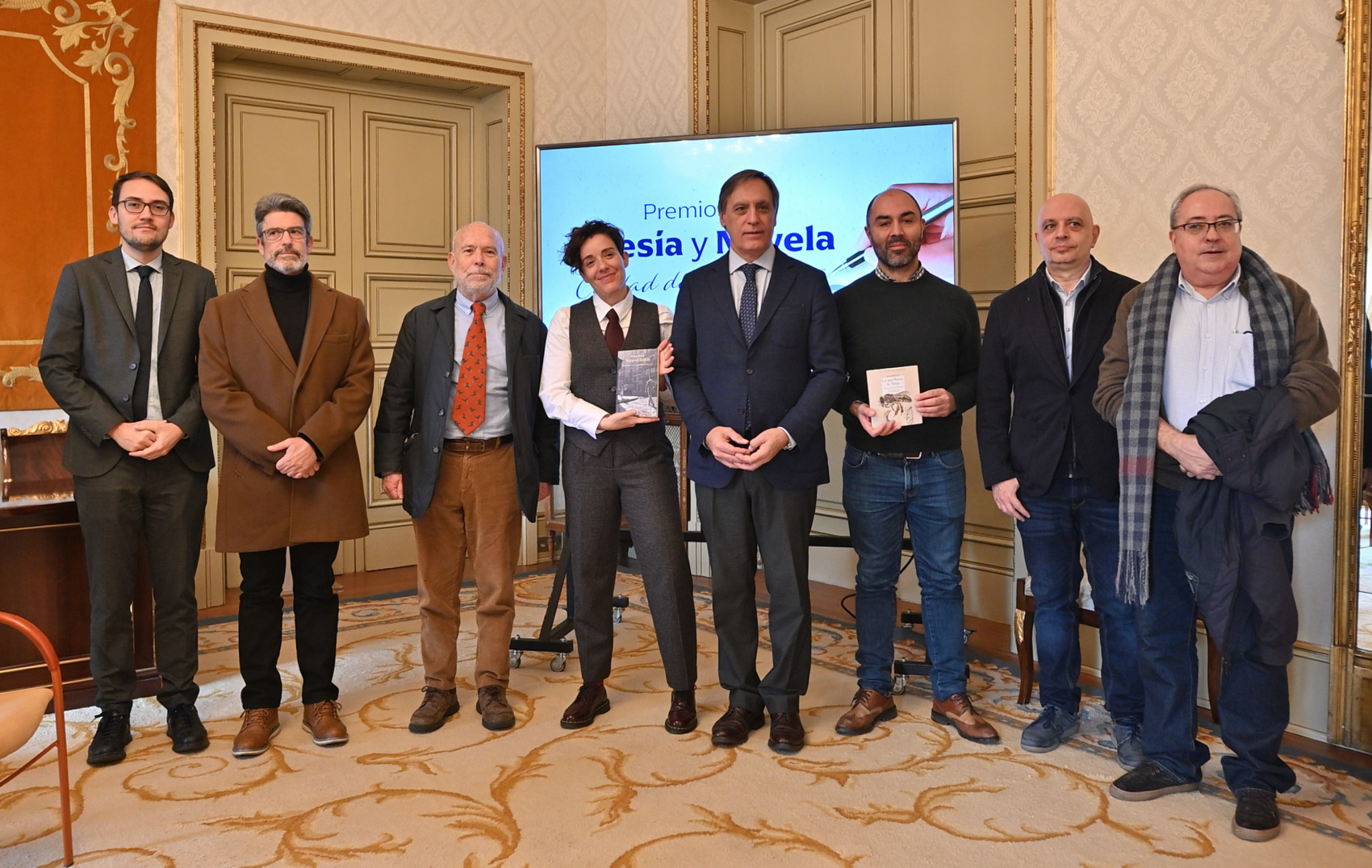 Entrega de los Premios de Novela y Poesia Ciudad de Salamanca 2023