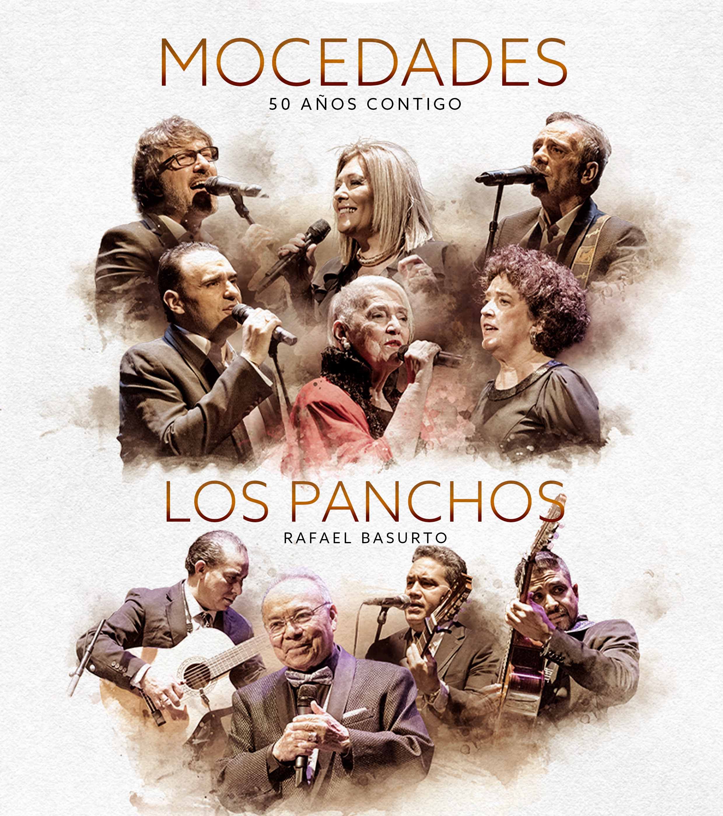 Mocedades y el Trio Los Panchos  en el CAEM con su gira  50 anos contigo