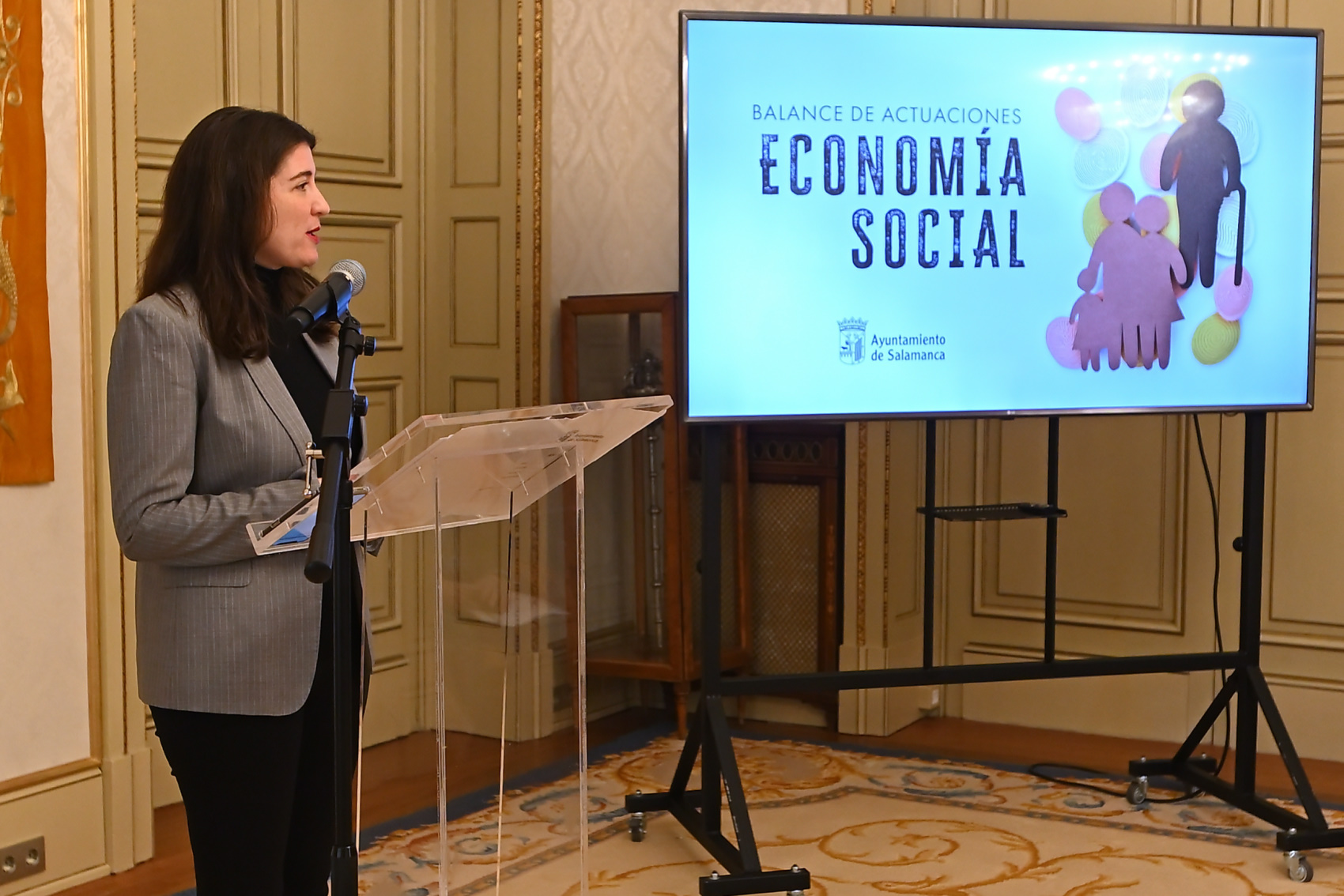 Miryam Rodriguez hace balance de las actividades en Economia Social