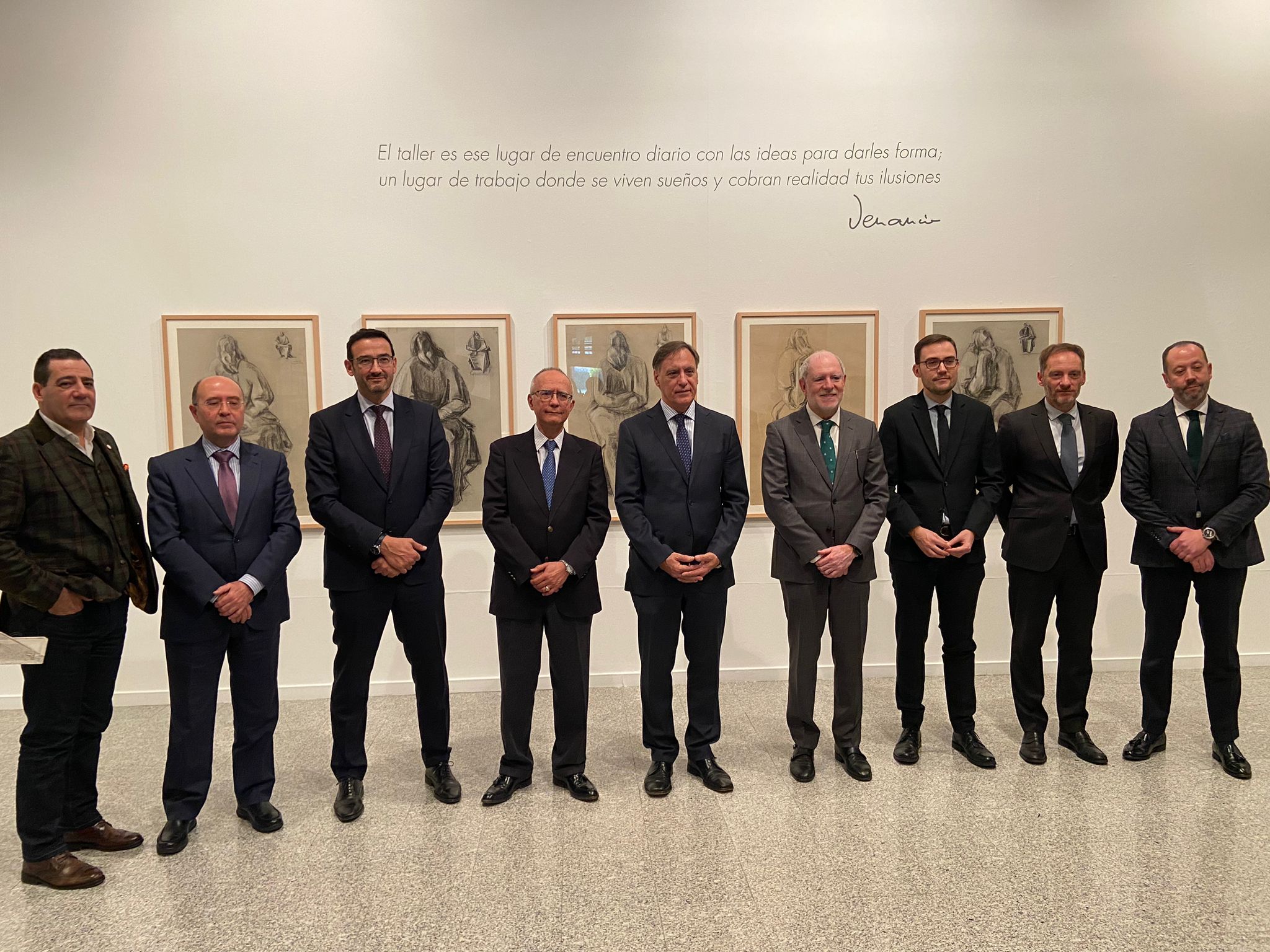 La Sala de Exposiciones de Santo Domingo acoge la muestra  Bailar los trazos   de Venancio Blanco