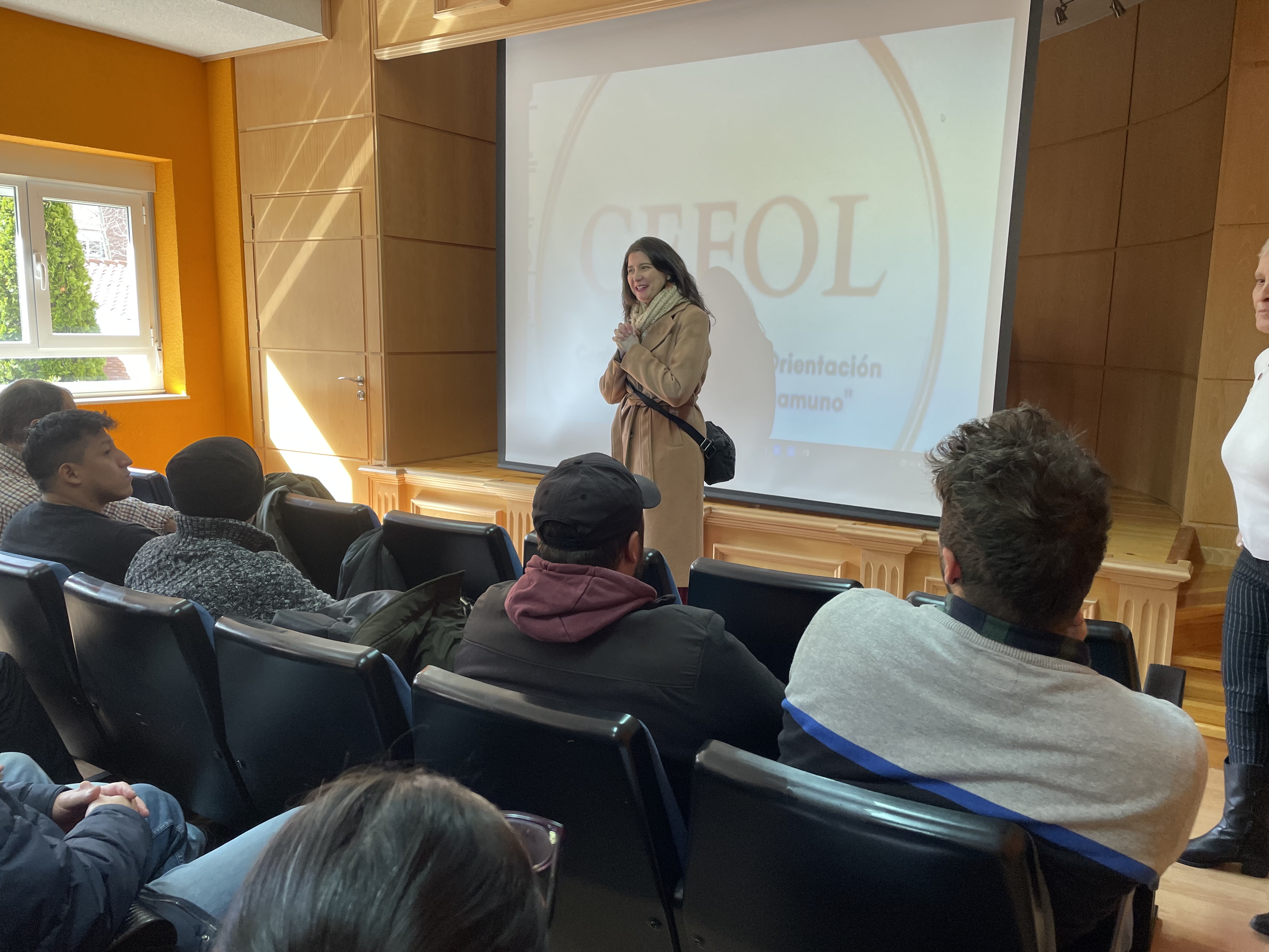 Visita de Miryam Rodriguez a los programas mixtos de formacion y empleo