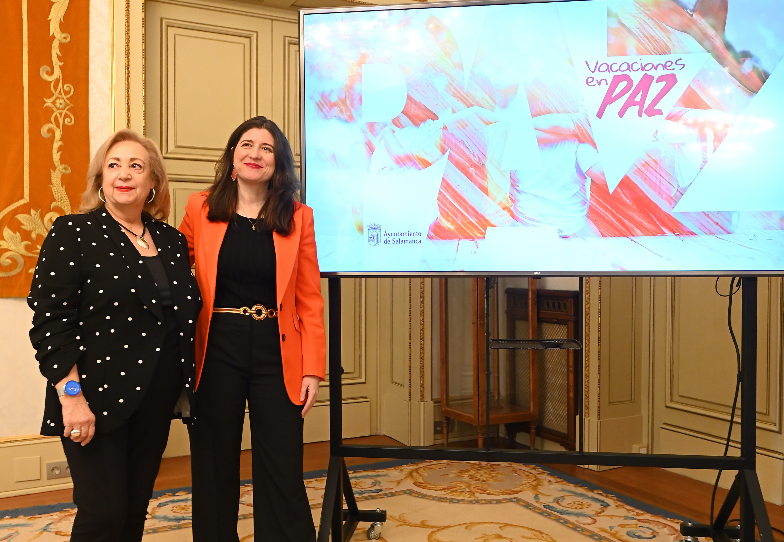 Ayuntamiento y AMPUSASA presentan el programa  Vacaciones en Paz