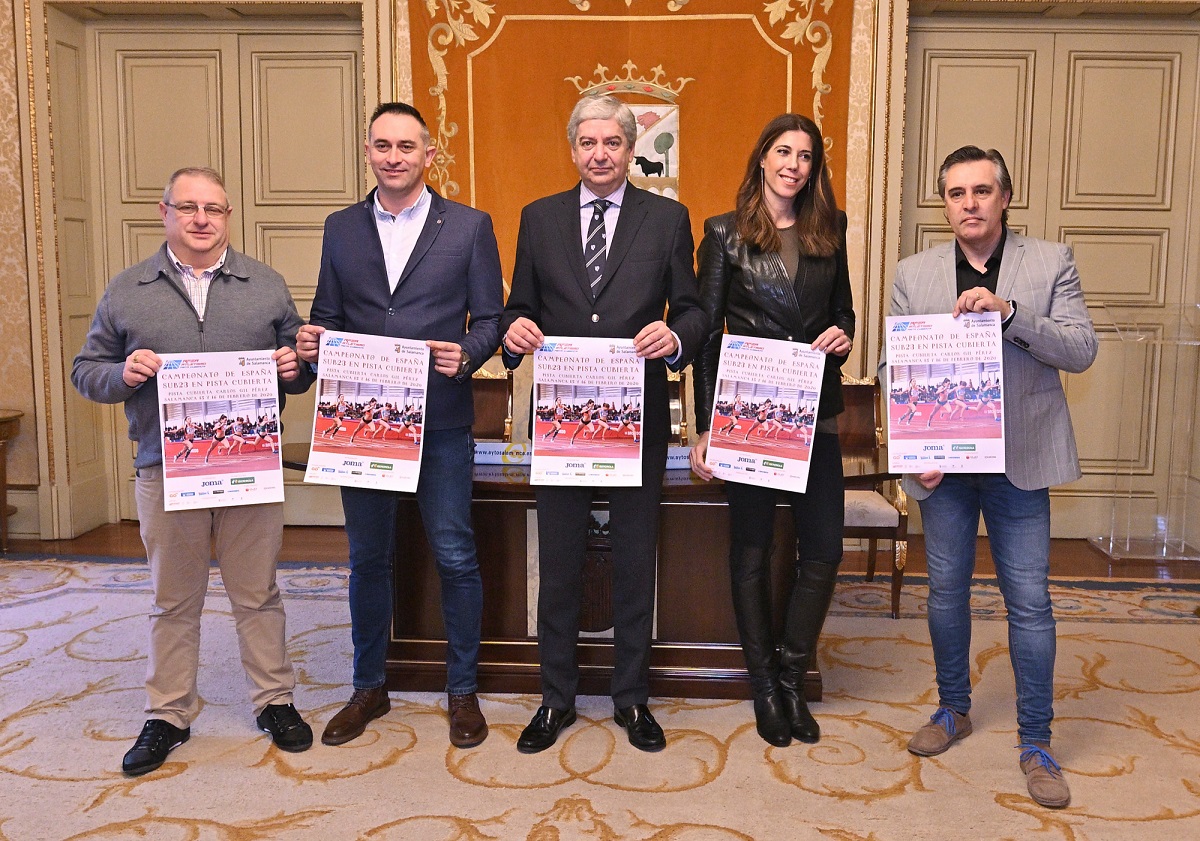 Presentacion del Campeonato de Espana Sub-23 de Atletismo en Pista Cubierta