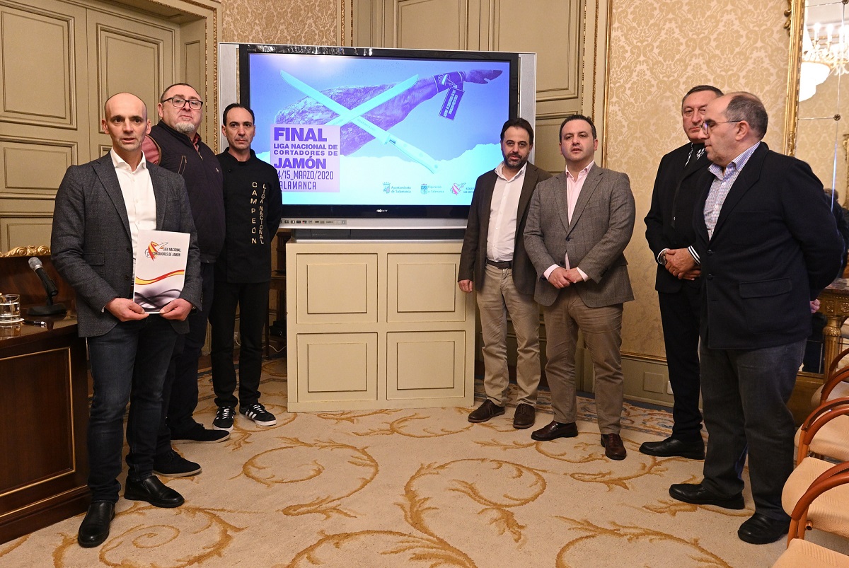 Presentacion de la final del Campeonato de Espana de la Liga de Cortadores de Jamon