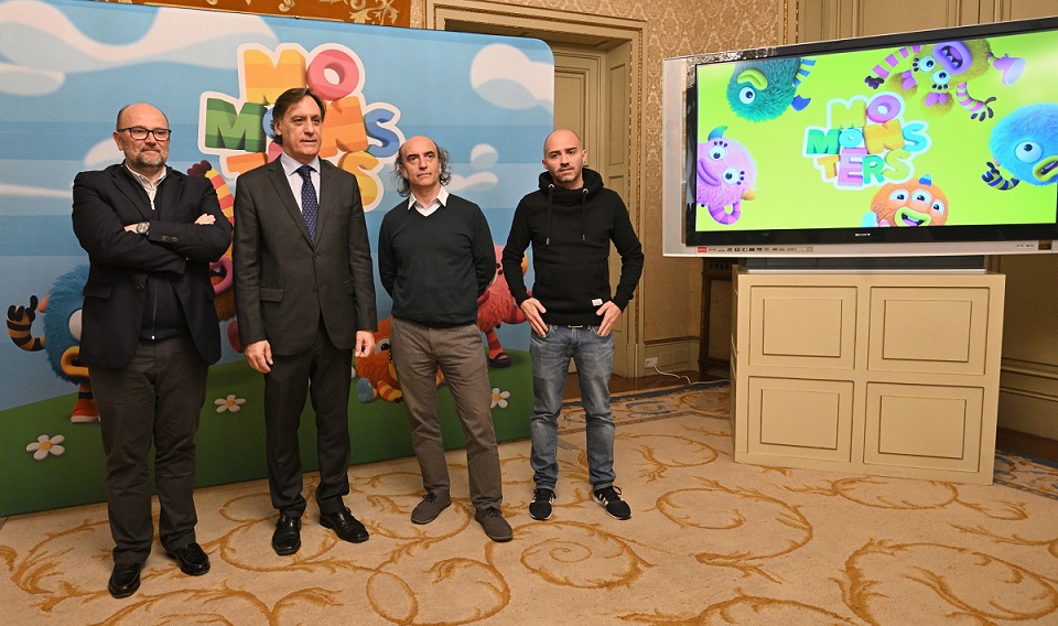 Presentacion de  Momonsters  en el Ayuntamiento de Salamanca