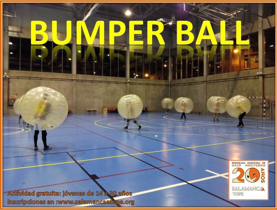 Bumper ball en el centro Julian Sanchez  El Charro