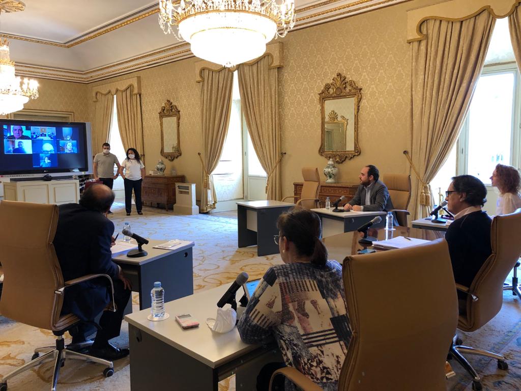 Reunion con la Federacion de Asociaciones de Mayores de Salamanca