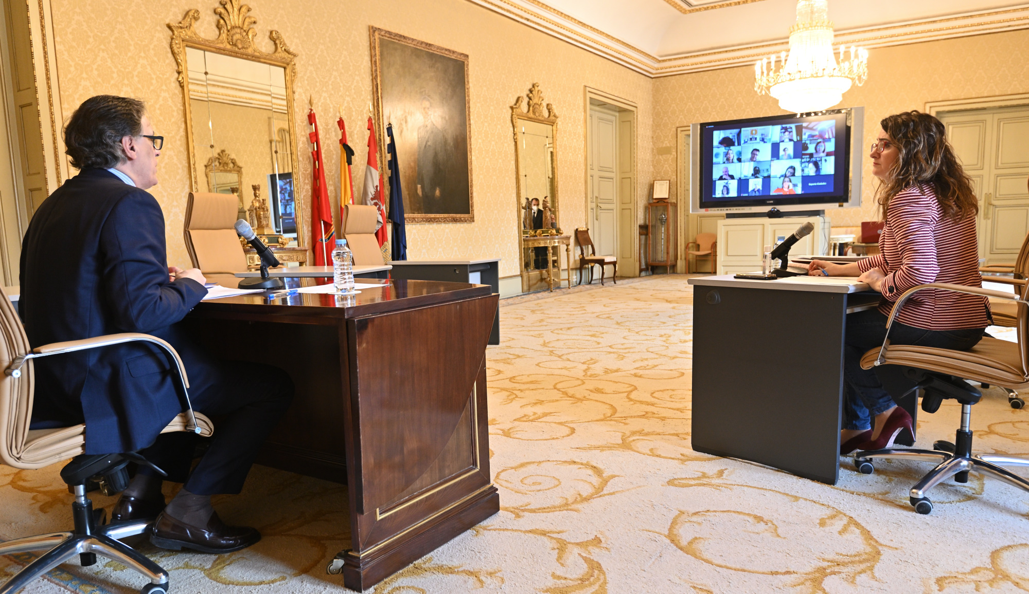 Reunion telematica de la Comision de Educacion  Cultura y Deporte (GCPH)