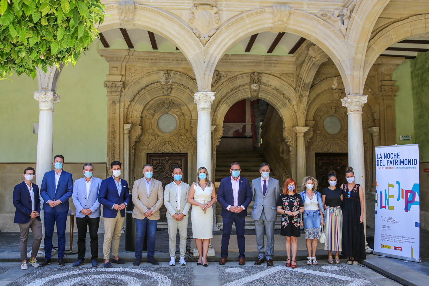 Alcaldes de las Ciudades Patrimonio de la Humanidad en Baeza