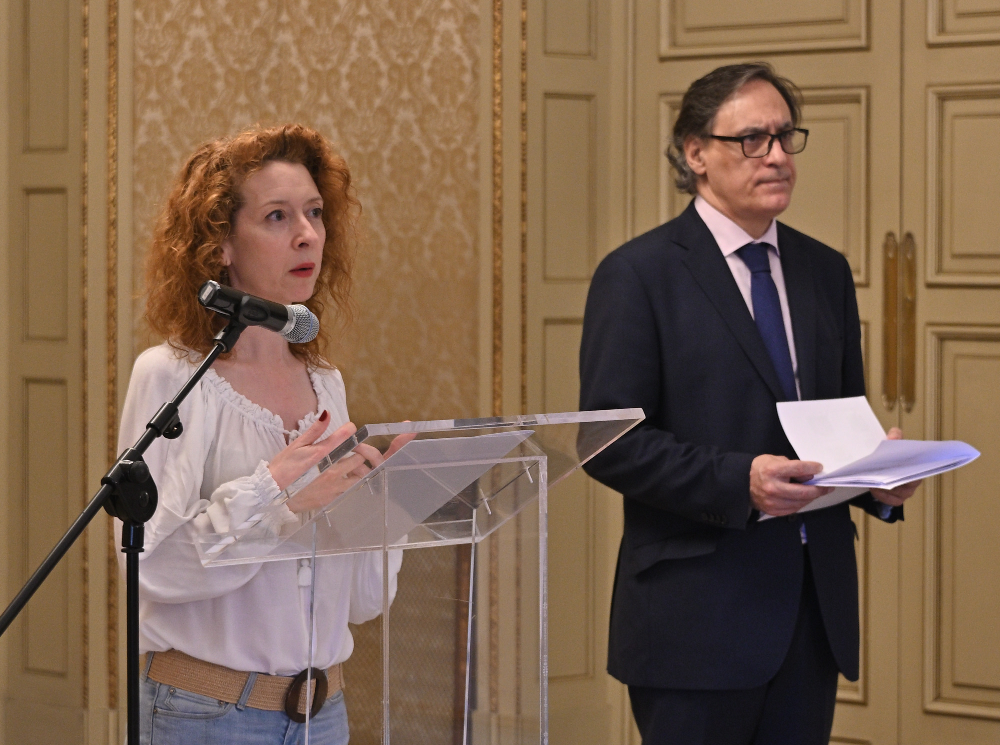 El alcalde de Salamanca y la primera teniente de alcalde