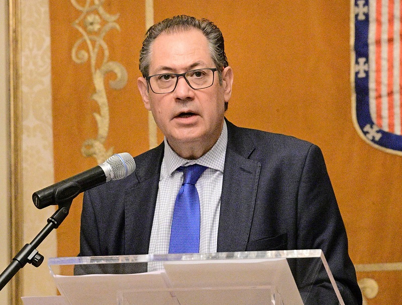 El concejal de Proteccion Ciudadana  Trafico y Transportes  Fernando Carabias