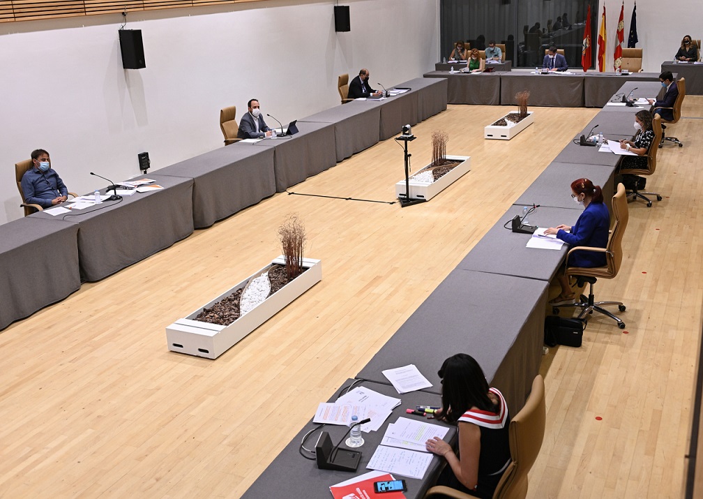 Pleno del Ayuntamiento de Salamanca en el Palacio de Congresos