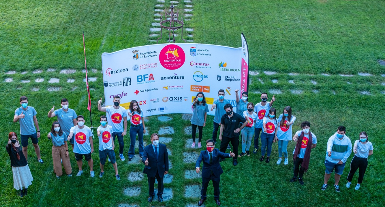 El alcalde de Salamanca en la apertura de Startup Ole 2020