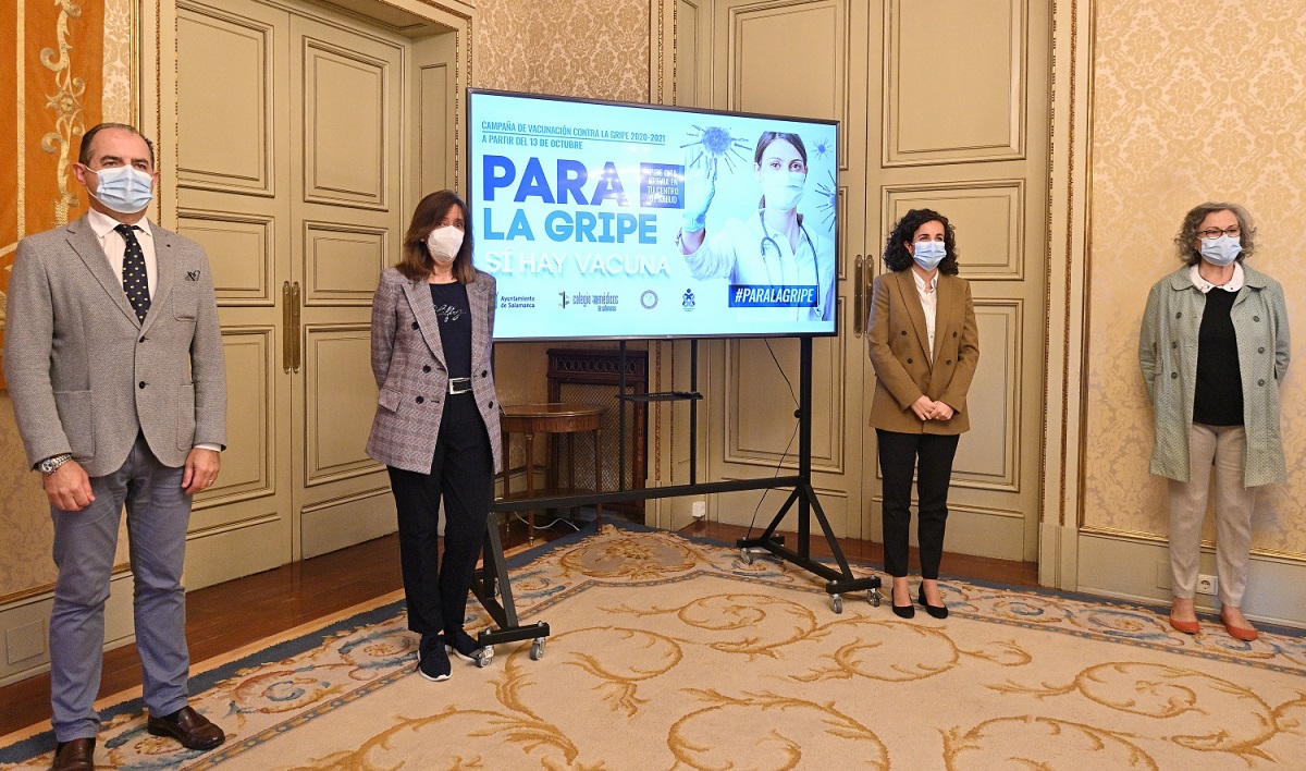 Presentacion de la campana de vacunacion contra la gripe