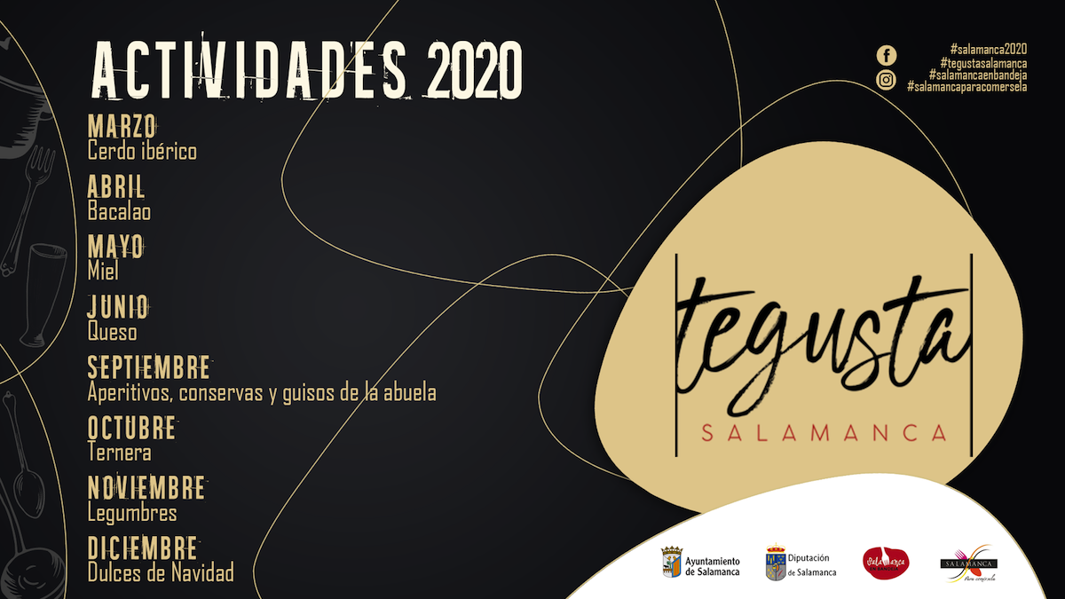 Calendario de promociones de la marca  TeGusta Salamanca