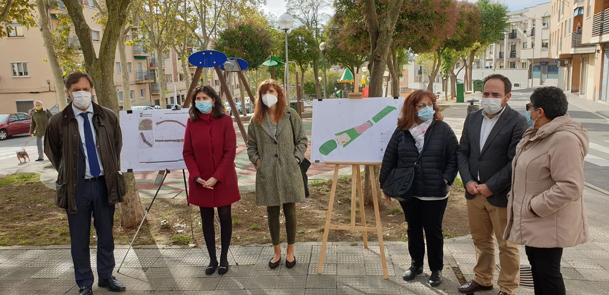 Visita del alcalde hoy al barrio de Pizarrales  donde ha anunciado los proyectos